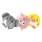 Plush Fluffy Animal Ball 20 x 20cm Plush Fluffy Animal Ball 20 x 20cm